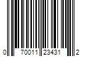 Barcode Image for UPC code 070011234312