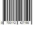 Barcode Image for UPC code 0700112427190