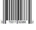 Barcode Image for UPC code 070011928662