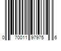 Barcode Image for UPC code 070011979756