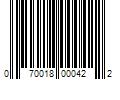 Barcode Image for UPC code 070018000422