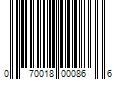 Barcode Image for UPC code 070018000866