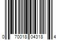 Barcode Image for UPC code 070018043184