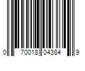 Barcode Image for UPC code 070018043849