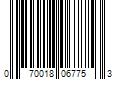 Barcode Image for UPC code 070018067753