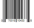 Barcode Image for UPC code 070018104335