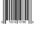 Barcode Image for UPC code 070018107558