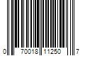 Barcode Image for UPC code 070018112507