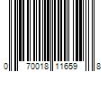 Barcode Image for UPC code 070018116598. Product Name: Wella Clairol Nice n Easy Permanent Hair Color Cream  6.5G Lightest Golden Brown  Hair Dye  1 Application