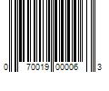 Barcode Image for UPC code 070019000063