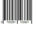 Barcode Image for UPC code 0700251103801