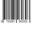 Barcode Image for UPC code 0700261260303