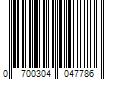 Barcode Image for UPC code 0700304047786