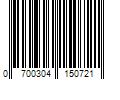 Barcode Image for UPC code 0700304150721