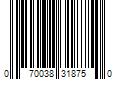 Barcode Image for UPC code 070038318750