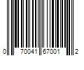 Barcode Image for UPC code 070041670012