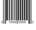 Barcode Image for UPC code 070042000092