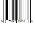 Barcode Image for UPC code 070042191318