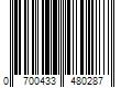 Barcode Image for UPC code 0700433480287