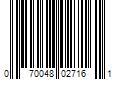 Barcode Image for UPC code 070048027161