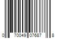 Barcode Image for UPC code 070049076878