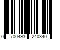 Barcode Image for UPC code 0700493240340