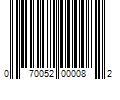 Barcode Image for UPC code 070052000082