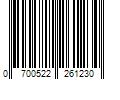 Barcode Image for UPC code 0700522261230