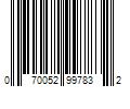 Barcode Image for UPC code 070052997832