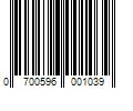 Barcode Image for UPC code 0700596001039