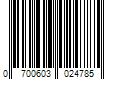 Barcode Image for UPC code 0700603024785