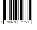 Barcode Image for UPC code 0700603320221