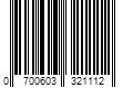 Barcode Image for UPC code 0700603321112