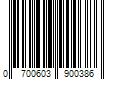 Barcode Image for UPC code 0700603900386