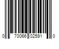 Barcode Image for UPC code 070066025910