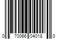 Barcode Image for UPC code 070066040180