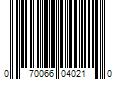 Barcode Image for UPC code 070066040210