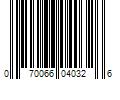 Barcode Image for UPC code 070066040326