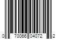 Barcode Image for UPC code 070066040722