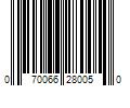 Barcode Image for UPC code 070066280050