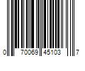 Barcode Image for UPC code 070069451037