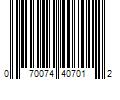 Barcode Image for UPC code 070074407012