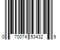 Barcode Image for UPC code 070074534329