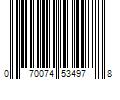 Barcode Image for UPC code 070074534978