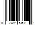 Barcode Image for UPC code 070074535111