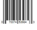 Barcode Image for UPC code 070074539843