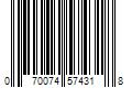 Barcode Image for UPC code 070074574318