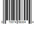 Barcode Image for UPC code 070074583044