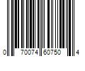 Barcode Image for UPC code 070074607504