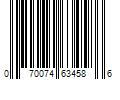 Barcode Image for UPC code 070074634586